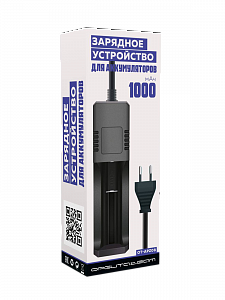 Зарядное устройство для аккумуляторов 18650 на 1 слот Орбита OT-APZ08